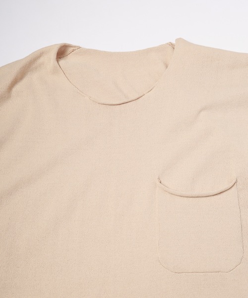 Dulcamara（ドゥルカマラ）の「プレーンニットT（Tシャツ/カットソー・メンズ・オリーブ/チャコールグレー/ベージュ・0/1）」の17枚目の写真