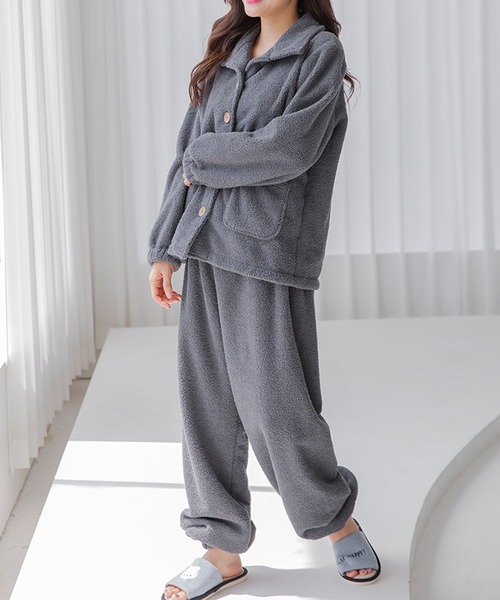 ルームウェア・パジャマ June パジャマ ルームウェア 「SET ITEM」cup in camisole check set up