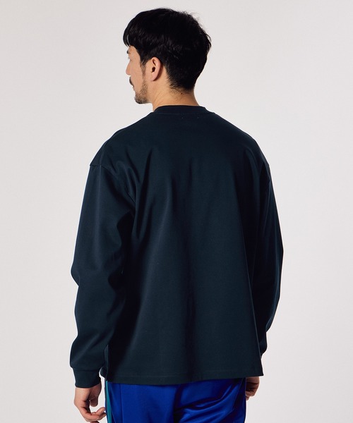 LANVIN en Bleu(ランバンオンブルー)の「【LANVIN en Bleu ESSENTIAL】ECHELLE / ”マルグリット” ポケット ロングスリーブTシャツ(Tシャツ/カットソー・メンズ・ネイビー/ベージュ/ホワイト/ブラック・MEDIUM/LARGE/X-LARGE/XX-LARGE/SMALL)」の7枚目の写真