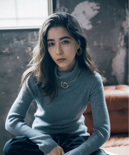 Nothing And Others(ナッシングアンドアザーズ)の「「Nothing And Others/ナッシングアンドアザーズ」Rolling Line Necklace(ネックレス・レディース・シルバー/ゴールド・FREE)」の12枚目の写真