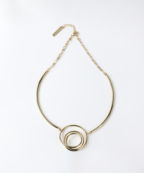 Nothing And Others(ナッシングアンドアザーズ)の「「Nothing And Others/ナッシングアンドアザーズ」Rolling Line Necklace(ネックレス・レディース・シルバー/ゴールド・FREE)」の16枚目の写真