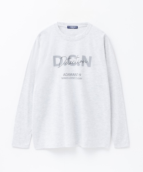 Mac-House(マックハウス)の「T-GRAPHICS ロゴデザイン長袖Tシャツ(Tシャツ/カットソー・メンズ・ブラック/オートミール/ブルーグレー/グレー・M/XL/S/L)」の16枚目の写真