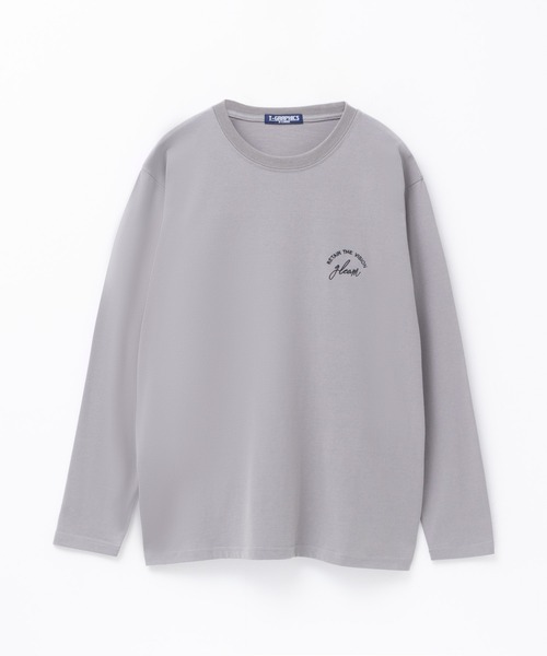 Mac-House(マックハウス)の「T-GRAPHICS ロゴデザイン長袖Tシャツ(Tシャツ/カットソー・メンズ・ブラック/オートミール/ブルーグレー/グレー・M/XL/S/L)」の7枚目の写真