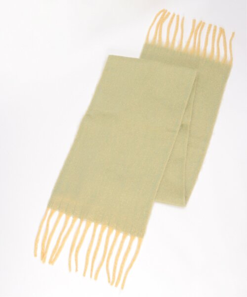 LBC（エルビーシー）の「バルキーミックスストール（ストール/ショール・レディース・イエロー系/オレンジ系/パープル系・FREE）」の5枚目の写真