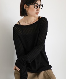 【Et】2WAY Front Ribbed Knit
