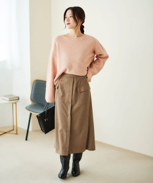 le.coeur blanc（ルクールブラン）の「ベルト付きショルダーBag（ショルダーバッグ・レディース・グレイッシュベージュ/ブラウン/ブラック・FREE）」の10枚目の写真