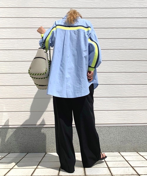 Q(キュー)の「COOLタッチワイドパンツ(その他パンツ・レディース・イエロー/グレー/ブラック・MEDIUM)」の11枚目の写真