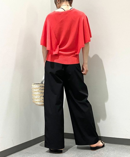 Q(キュー)の「COOLタッチワイドパンツ(その他パンツ・レディース・イエロー/グレー/ブラック・MEDIUM)」の19枚目の写真