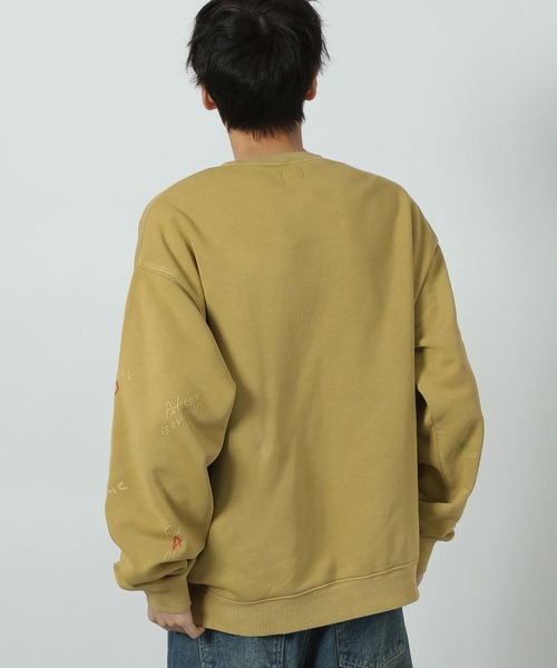 LAKOLE（ラコレ）の「トビガラスウェットプルオーバー / 291746（スウェット・メンズ・ネイビー/マスタード/ブラック・MEDIUM/LARGE）」の9枚目の写真