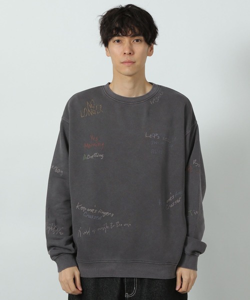 LAKOLE（ラコレ）の「トビガラスウェットプルオーバー / 291746（スウェット・メンズ・ネイビー/マスタード/ブラック・MEDIUM/LARGE）」の10枚目の写真