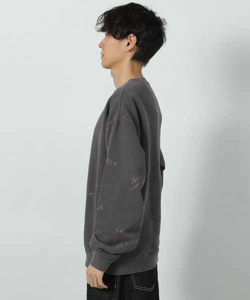 LAKOLE（ラコレ）の「トビガラスウェットプルオーバー / 291746（スウェット・メンズ・ネイビー/マスタード/ブラック・MEDIUM/LARGE）」の11枚目の写真