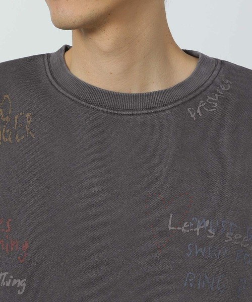 LAKOLE（ラコレ）の「トビガラスウェットプルオーバー / 291746（スウェット・メンズ・ネイビー/マスタード/ブラック・MEDIUM/LARGE）」の14枚目の写真