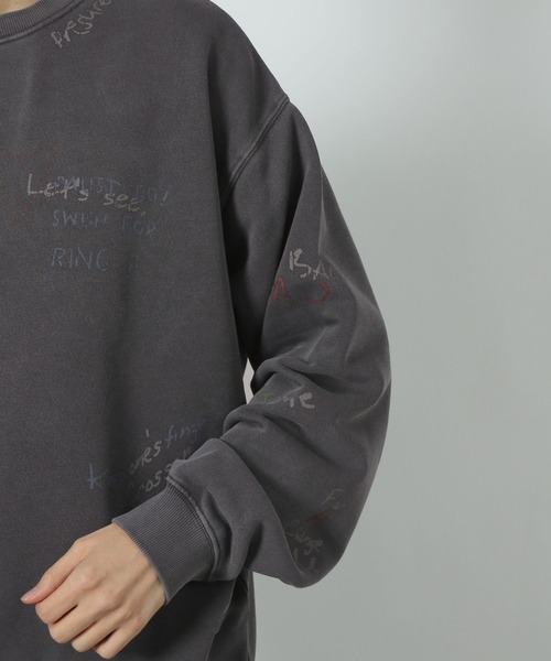 LAKOLE（ラコレ）の「トビガラスウェットプルオーバー / 291746（スウェット・メンズ・ネイビー/マスタード/ブラック・MEDIUM/LARGE）」の15枚目の写真