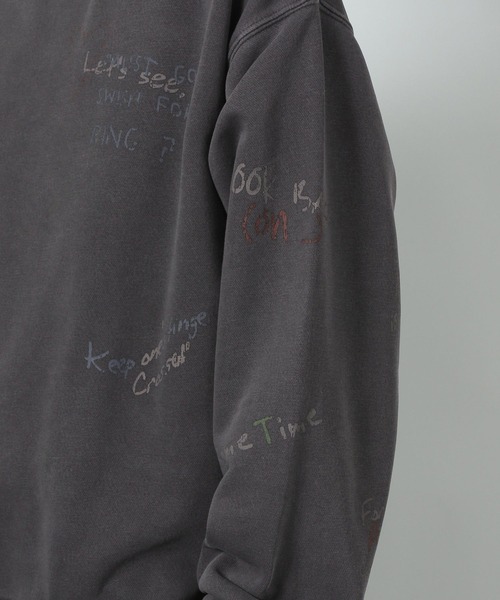 LAKOLE（ラコレ）の「トビガラスウェットプルオーバー / 291746（スウェット・メンズ・ネイビー/マスタード/ブラック・MEDIUM/LARGE）」の17枚目の写真