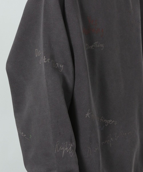 LAKOLE（ラコレ）の「トビガラスウェットプルオーバー / 291746（スウェット・メンズ・ネイビー/マスタード/ブラック・MEDIUM/LARGE）」の18枚目の写真