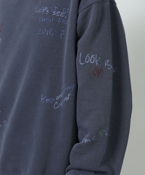 LAKOLE（ラコレ）の「トビガラスウェットプルオーバー / 291746（スウェット・メンズ・ネイビー/マスタード/ブラック・MEDIUM/LARGE）」の22枚目の写真