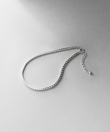 COCOSHNIK | シルバー デザインチェーン ベネチアンブレスレットM(ブレスレット)