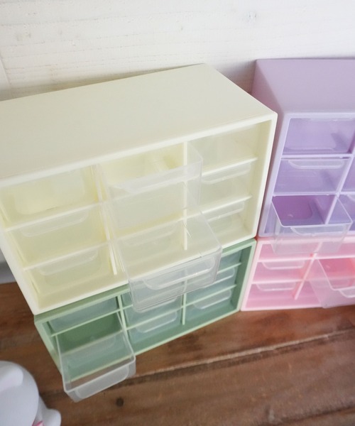 Port（ポート）の「【 Port / ポート 】 カラフル カラー ボックス ミニ引き出し #（収納グッズ・レディース・パープル/ホワイト/ライトグリーン/ライトピンク・FREE）」の17枚目の写真
