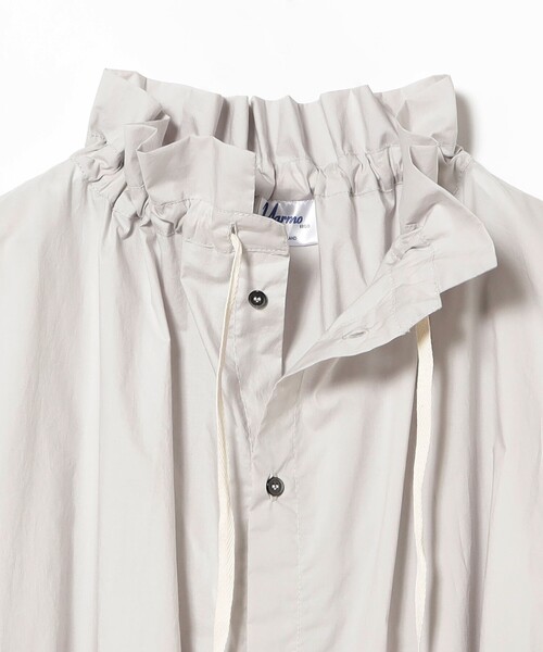 Yarmo(ヤーモ)の「Yarmo / Smock Dress(ワンピース・レディース・ライトグレー・ONE SIZE)」の2枚目の写真