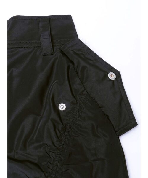 MURUA（ムルーア）の「ファスナースリットギャザースカート（スカート・レディース・ピンク/グレー/ブラック・1/2）」の8枚目の写真