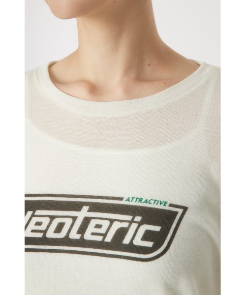 RODEO CROWNS WIDE BOWL(ロデオクラウンズワイドボウル)の「NeotericシアーロングスリーブTシャツ(Tシャツ/カットソー・レディース・ブラック/ライトピンク/オフホワイト・FREE)」の19枚目の写真