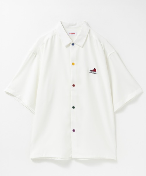 nowos コンチョ　コットンシャツ　ブラウス　Cotton Shirt nowos コンチョ コットンシャツ ブラウス Cotton Shirt nowos コンチョ