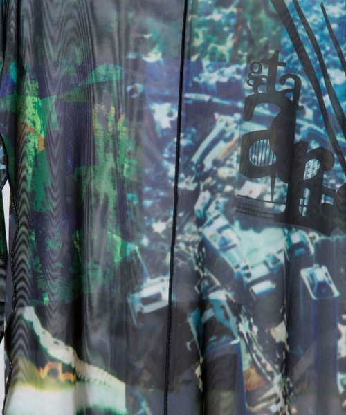 OSMOSIS(オズモーシス)の「メロー切替ロンT(Tシャツ/カットソー・レディース・ベージュ/ブラック/ブラック系その他/マルチ・ONE SIZE)」の17枚目の写真