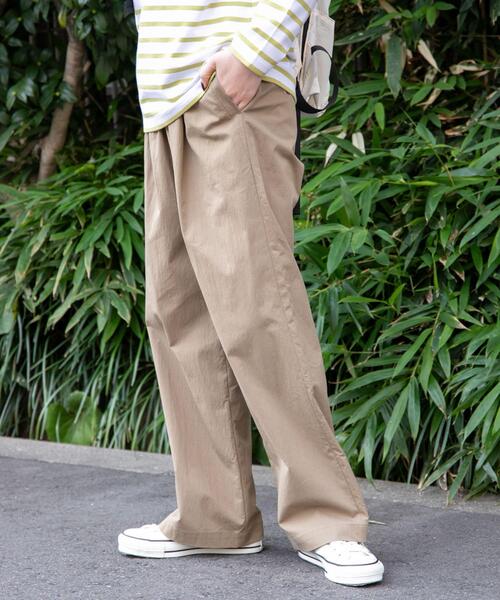 FORK&SPOON(フォークアンドスプーン)の「FORK&SPOON コットンナイロンパンツ(その他パンツ・レディース・アイボリー/ブラック/グリーン系その他・1/2)」の12枚目の写真