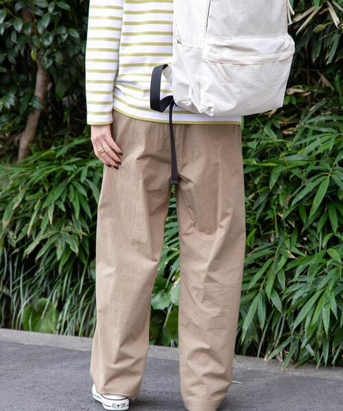 FORK&SPOON(フォークアンドスプーン)の「FORK&SPOON コットンナイロンパンツ(その他パンツ・レディース・アイボリー/ブラック/グリーン系その他・1/2)」の13枚目の写真