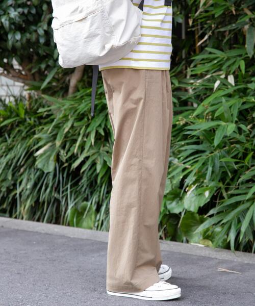 FORK&SPOON(フォークアンドスプーン)の「FORK&SPOON コットンナイロンパンツ(その他パンツ・レディース・アイボリー/ブラック/グリーン系その他・1/2)」の14枚目の写真