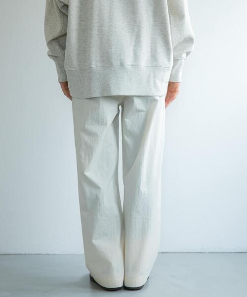 FORK&SPOON(フォークアンドスプーン)の「FORK&SPOON コットンナイロンパンツ(その他パンツ・レディース・アイボリー/ブラック/グリーン系その他・1/2)」の18枚目の写真