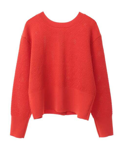 Tiara（ティアラ）の「ハニカムコンパクトカーディガン（カーディガン/ボレロ・レディース・ネイビー/ホワイト/レッド・FREE）」の12枚目の写真