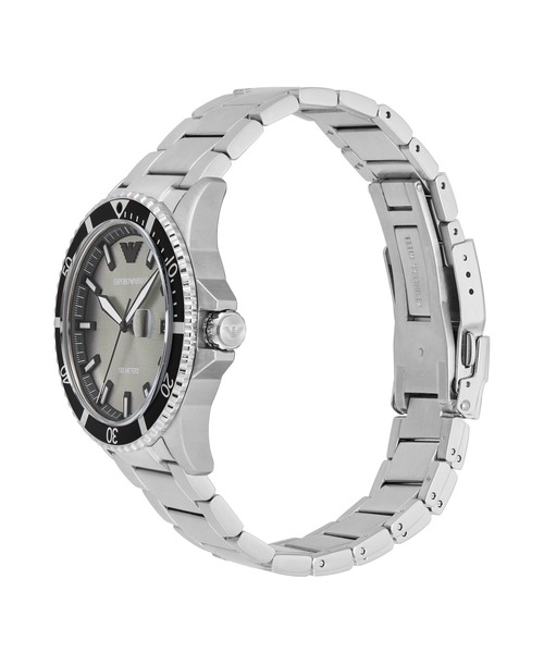 EMPORIO ARMANI（エンポリオアルマーニ）の「エンポリオ・アルマーニ 腕時計 メンズ アナログ ステンレス AR11683（アナログ腕時計・メンズ・シルバー・FREE）」の3枚目の写真