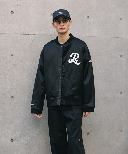 Liberaiders(リベレイダース)の「Liberaiders/リベレイダース LR VARSITY JACKET ブルゾン 冬服(ブルゾン・メンズ・ブラック・L/XL/M)」の18枚目の写真