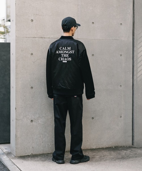 Liberaiders(リベレイダース)の「Liberaiders/リベレイダース LR VARSITY JACKET ブルゾン 冬服(ブルゾン・メンズ・ブラック・L/XL/M)」の3枚目の写真