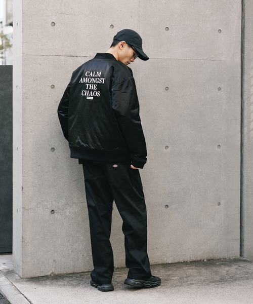 Liberaiders(リベレイダース)の「Liberaiders/リベレイダース LR VARSITY JACKET ブルゾン 冬服(ブルゾン・メンズ・ブラック・L/XL/M)」の4枚目の写真