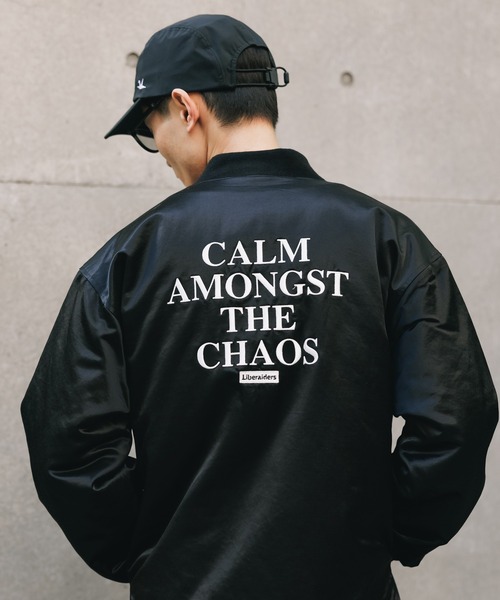 Liberaiders(リベレイダース)の「Liberaiders/リベレイダース LR VARSITY JACKET ブルゾン 冬服(ブルゾン・メンズ・ブラック・L/XL/M)」の7枚目の写真