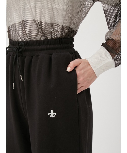 FURFUR（ファーファー）の「ロゴプリントスウェットパンツ（スウェットパンツ・レディース・ブラック/アイボリー/ピンク・FREE）」の9枚目の写真
