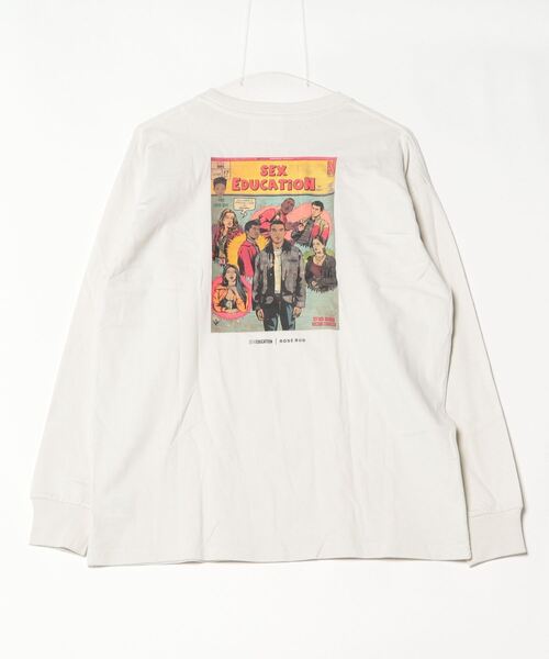 ROSE BUD(ローズバッド)の「Netflix Series ‘SEX EDUCATION’ × ROSE BUD/AMERICAN COMIC TEE(Tシャツ/カットソー・レディース・ピンク/ホワイト/ブラック・ONE SIZE)」の5枚目の写真