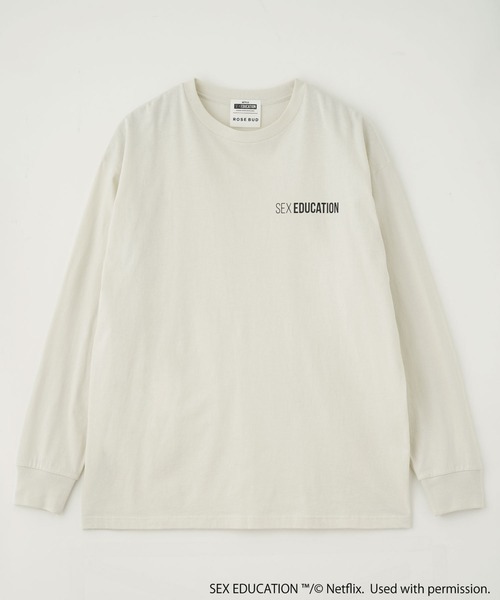 tシャツ Netflix Series ‘SEX EDUCATION’ × ROSE BUD/AMERICAN COMIC TEE レディース ROSE BUD tシャツ Netflix Series 'SEX EDUCATION' × BUD