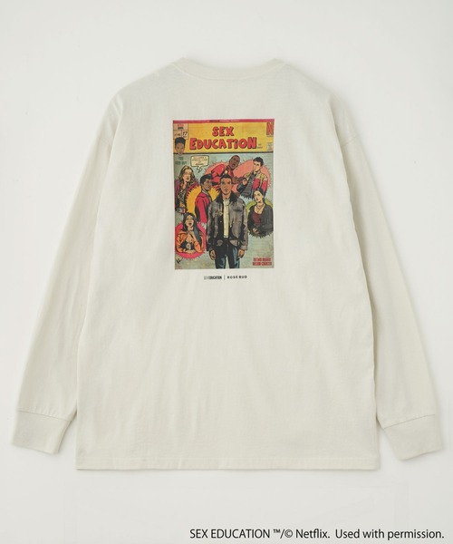 tシャツ Netflix Series ‘SEX EDUCATION’ × ROSE BUD/AMERICAN COMIC TEE レディース ROSE BUD tシャツ Netflix Series 'SEX EDUCATION' × BUD