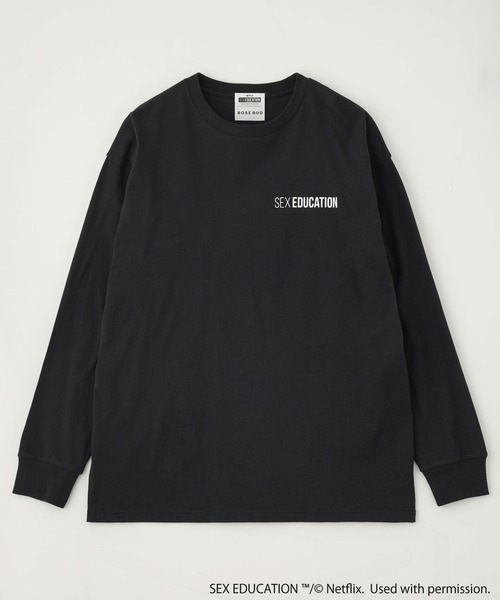 tシャツ Netflix Series ‘SEX EDUCATION’ × ROSE BUD/AMERICAN COMIC TEE レディース Netflix Series 'SEX EDUCATION' × ROSE BUD/AMERICAN COMIC TEE