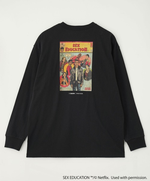 ROSE BUD(ローズバッド)の「Netflix Series ‘SEX EDUCATION’ × ROSE BUD/AMERICAN COMIC TEE(Tシャツ/カットソー・レディース・ピンク/ホワイト/ブラック・ONE SIZE)」の21枚目の写真