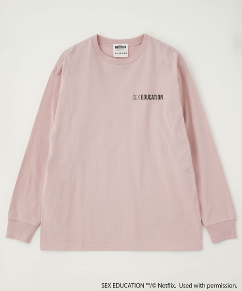 tシャツ Netflix Series ‘SEX EDUCATION’ × ROSE BUD/AMERICAN COMIC TEE レディース Netflix Series 'SEX EDUCATION' × ROSE BUD/AMERICAN COMIC TEE