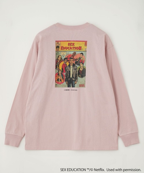 ROSE BUD(ローズバッド)の「Netflix Series ‘SEX EDUCATION’ × ROSE BUD/AMERICAN COMIC TEE(Tシャツ/カットソー・レディース・ピンク/ホワイト/ブラック・ONE SIZE)」の15枚目の写真