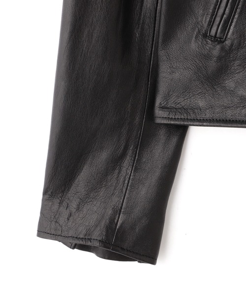 schott（ショット）の「【Women's】Schott/ショット/SINGLE RIDERS/シングルライダース（ライダースジャケット・レディース・ブラック・M/S）」の11枚目の写真