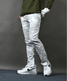 COMON GOLF（コモンゴルフ）の「カツラギストレッチ素材 美脚総柄ゴルフパンツ（ゴルフグッズ）」