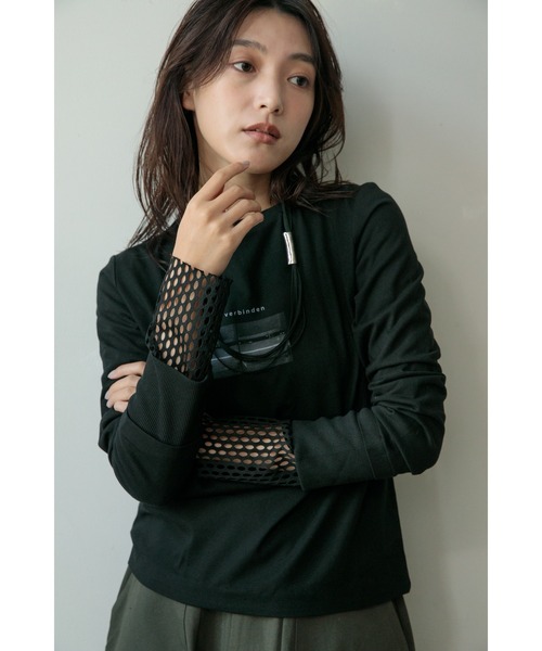 AGAWD(アガウド)の「AGAWD 2WAYメッシュプルオーバー ★(Tシャツ/カットソー・レディース・ホワイト/ベージュ/ブラック・FREE)」の21枚目の写真