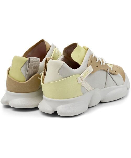 CAMPER（カンペール）の「[カンペール] TWINS / レザースニーカー（スニーカー・メンズ・イエロー・27.5cm/26.0cm/27.0cm/25.5cm）」の3枚目の写真