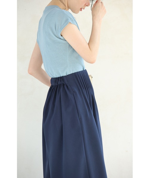 cawaii（カワイイ）の「大人女性のお悩み解消特化型 ワイドパンツ（その他パンツ・レディース・ネイビー/アイボリー/ブラウン系その他/グレー・L-Long/L-Short/M-Short/M-Long）」の11枚目の写真